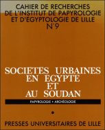 Cripel 9 : Sociétés urbaines en Égypte et au Soudan