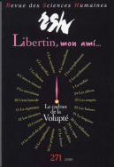 Revue des Sciences Humaines, n°271/juillet - septembre 2003