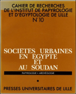 Cripel 10 : Sociétés urbaines en Egypte et au Soudan