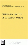 Cripel 4 : Études sur l'Égypte et le Soudan anciens