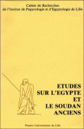 Cripel 6 : Études sur l'Égypte et le Soudan anciens