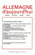 Allemagne d'aujourd'hui, n°149/juillet - septembre 1999